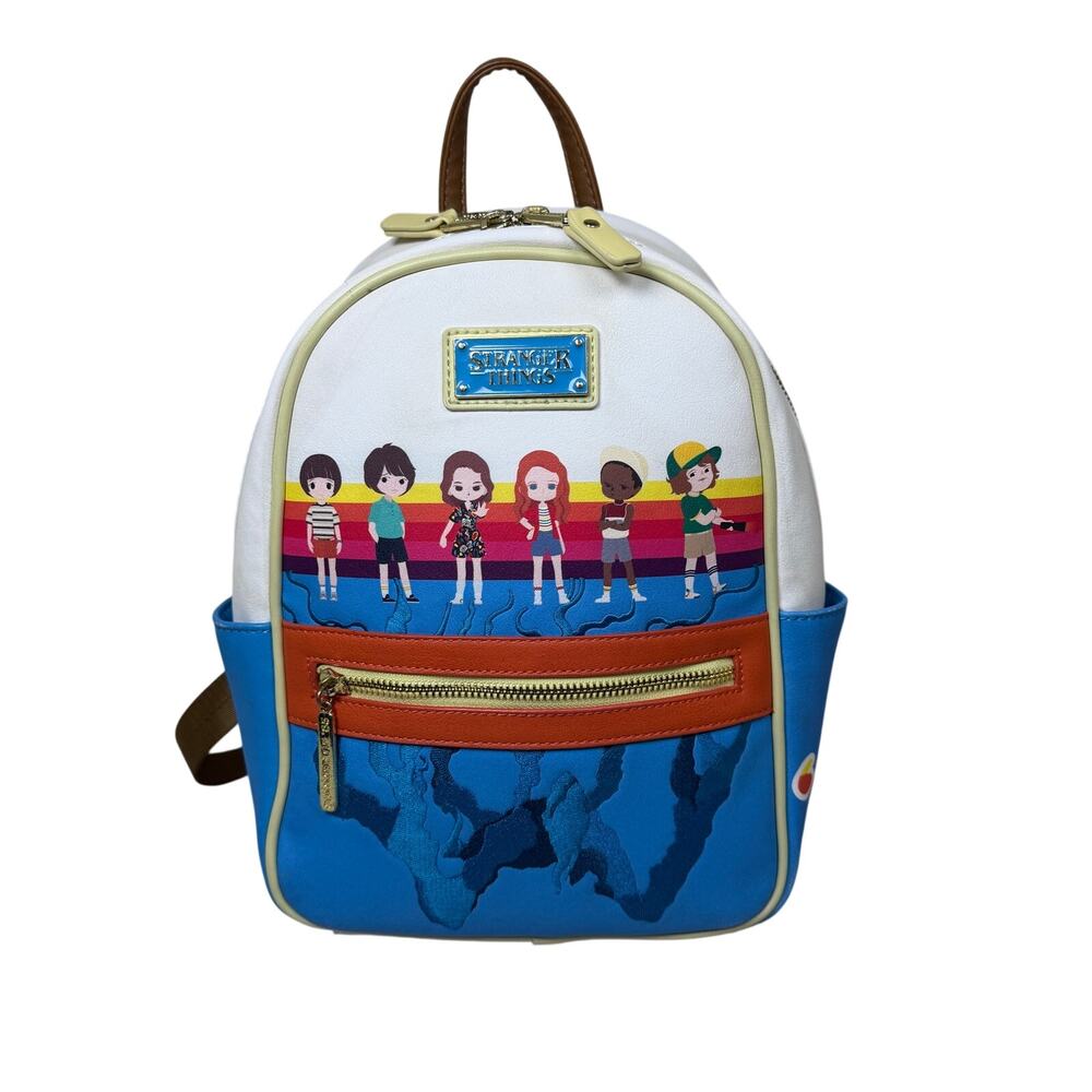 Loungefly Stranger Things Chibi Mini Backpack Character Print Summer 2019